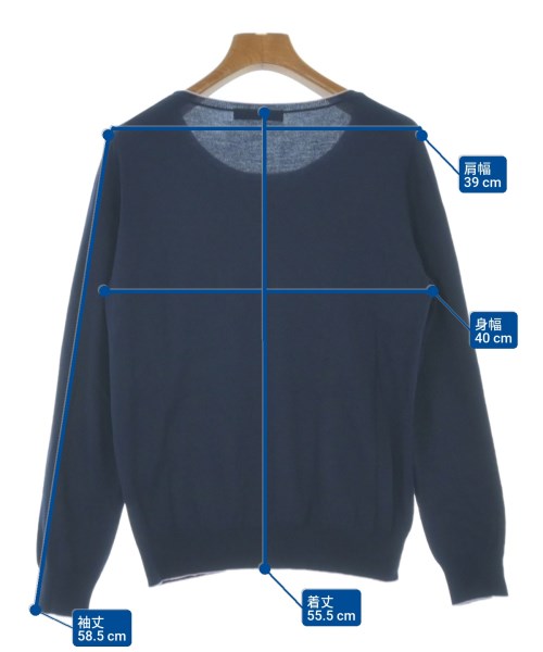 closet story UNITED ARROWS（クローゼットストーリーユナイテッドアローズ）ニット・セーター 紺 サイズ:-(M位) レディース/2200630534069