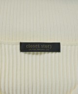 closet story UNITED ARROWS（クローゼットストーリーユナイテッドアローズ）ニット・セーター 白 サイズ:M レディース/2200612935037