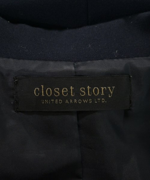 closet story UNITED ARROWS（クローゼットストーリーユナイテッドアローズ）テーラードジャケット 紺 サイズ:F レディース/2200630100035