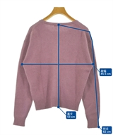 closet story UNITED ARROWS（クローゼットストーリーユナイテッドアローズ）ニット・セーター ピンク サイズ:F レディース/2200610045042
