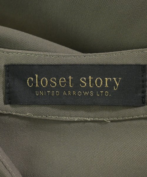 closet story UNITED ARROWS（クローゼットストーリーユナイテッドアローズ）ワンピース カーキ サイズ:F レディース/2200614592023