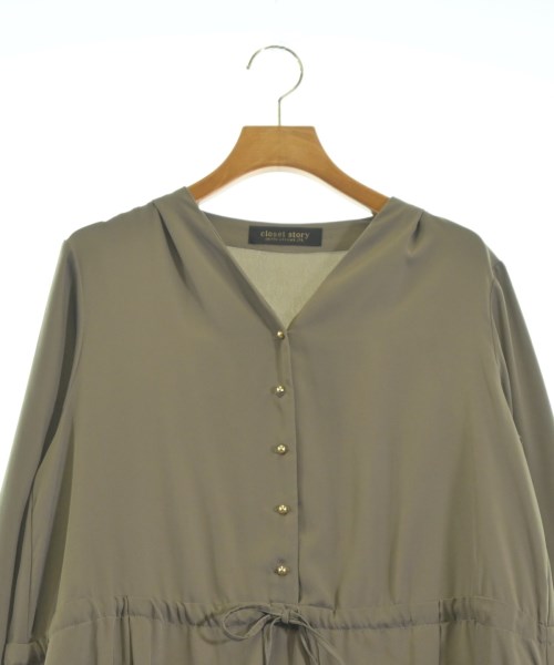 closet story UNITED ARROWS（クローゼットストーリーユナイテッドアローズ）ワンピース カーキ サイズ:F レディース/2200614592023