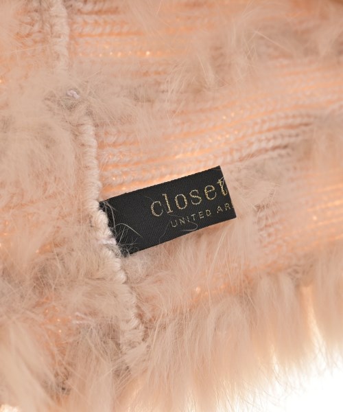 closet story UNITED ARROWS（クローゼットストーリーユナイテッドアローズ）マフラー ベージュ サイズ:- レディース/2200672488054