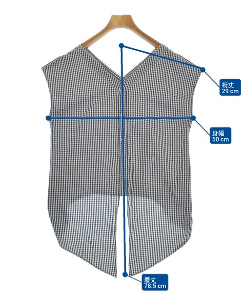 closet story UNITED ARROWS（クローゼットストーリーユナイテッドアローズ）ブラウス 黒 サイズ:F レディース/2200670827015