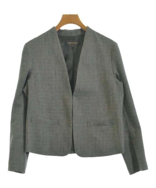 closet story UNITED ARROWS(クローゼットストーリーユナイテッドアローズ)ノーカラージャケット グレー サイズ:38(M位)/2200690579024