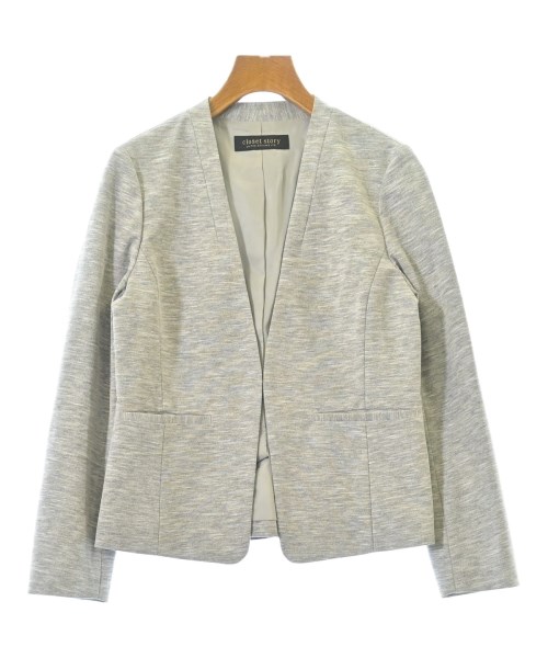 closet story UNITED ARROWS(クローゼットストーリーユナイテッドアローズ)ジャケット グレー サイズ:S/2200694285020