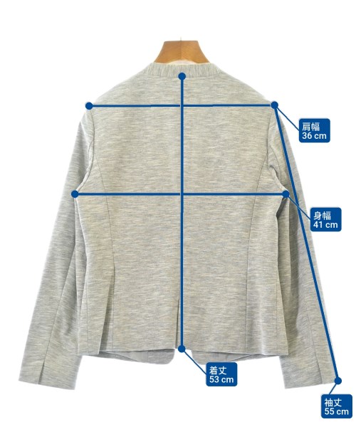 closet story UNITED ARROWS（クローゼットストーリーユナイテッドアローズ）ジャケット グレー サイズ:S レディース/2200694285020