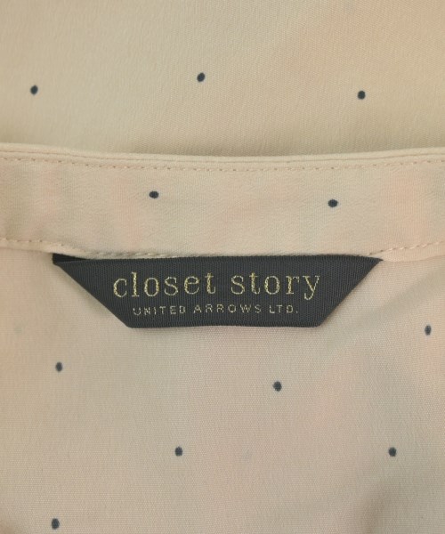 closet story UNITED ARROWS（クローゼットストーリーユナイテッドアローズ）ブラウス ベージュ サイズ:F レディース/2200694101023