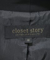 closet story UNITED ARROWS（クローゼットストーリーユナイテッドアローズ）テーラードジャケット 黒 サイズ:38(M位) レディース/2200691312033