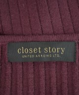 closet story UNITED ARROWS（クローゼットストーリーユナイテッドアローズ）ワンピース 紫 サイズ:F レディース/2200693887010