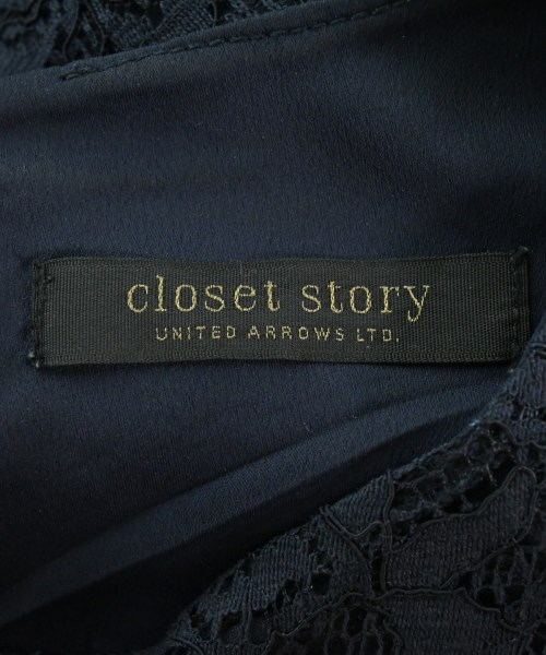 closet story UNITED ARROWS（クローゼットストーリーユナイテッドアローズ）ブラウス 紺 サイズ:-(L位) レディース/2200631048084
