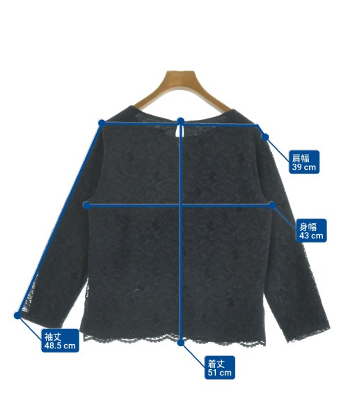 closet story UNITED ARROWS（クローゼットストーリーユナイテッドアローズ）ブラウス 紺 サイズ:-(L位) レディース/2200631048084