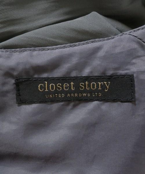 closet story UNITED ARROWS（クローゼットストーリーユナイテッドアローズ）ワンピース グレー サイズ:F レディース/2200648757030