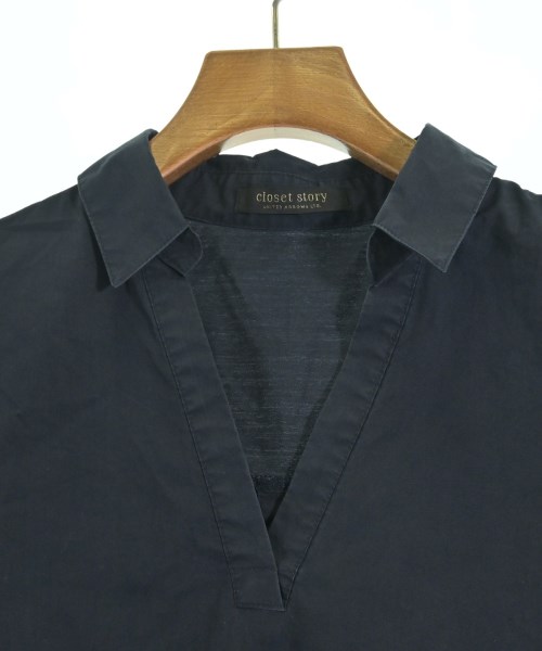 closet story UNITED ARROWS（クローゼットストーリーユナイテッドアローズ）カジュアルシャツ 紺 サイズ:F レディース/2200717560127