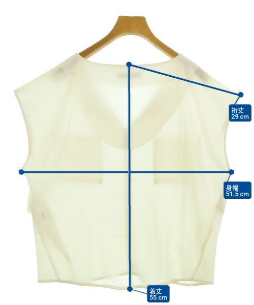 closet story UNITED ARROWS（クローゼットストーリーユナイテッドアローズ）ブラウス 白 サイズ:F レディース/2200724281091