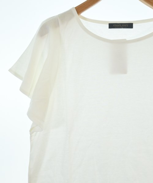 closet story UNITED ARROWS（クローゼットストーリーユナイテッドアローズ）Tシャツ・カットソー 白 サイズ:F レディース/2200682461085
