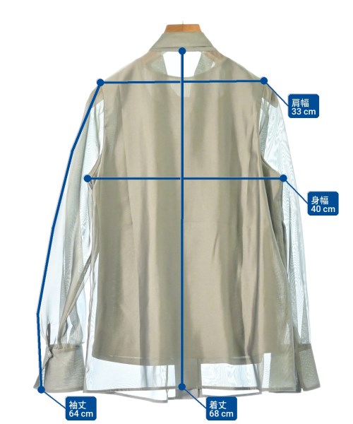 modify（モディファイ）ブラウス カーキ サイズ:40(M位) レディース/2200603843044