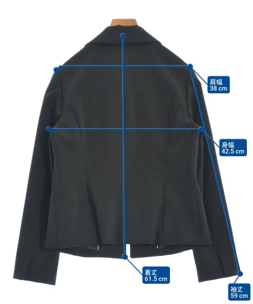 modify（モディファイ）ジャケット 黒 サイズ:42(L位) レディース/2200664873028