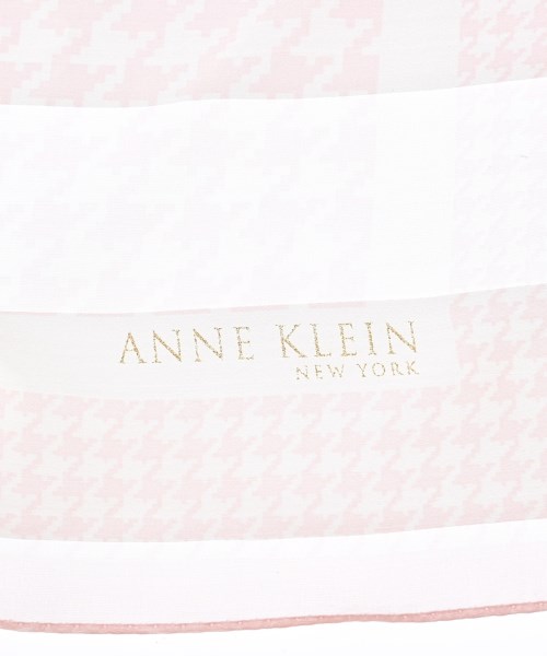 ANNE KLEIN NEWYORK（アンクラインニューヨーク）バンダナ・スカーフ ピンク サイズ:- レディース/2200703474193