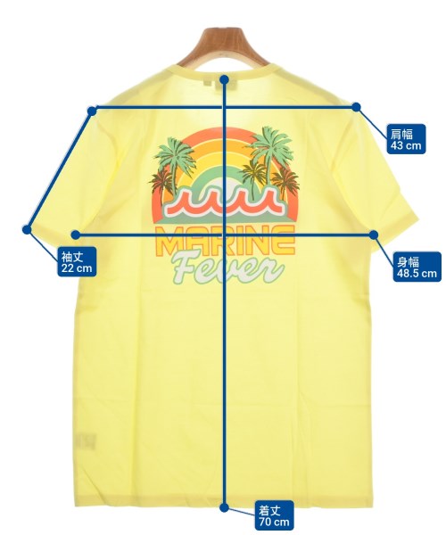 muta（ムータ）Tシャツ・カットソー 黄 サイズ:L レディース/2200678124024