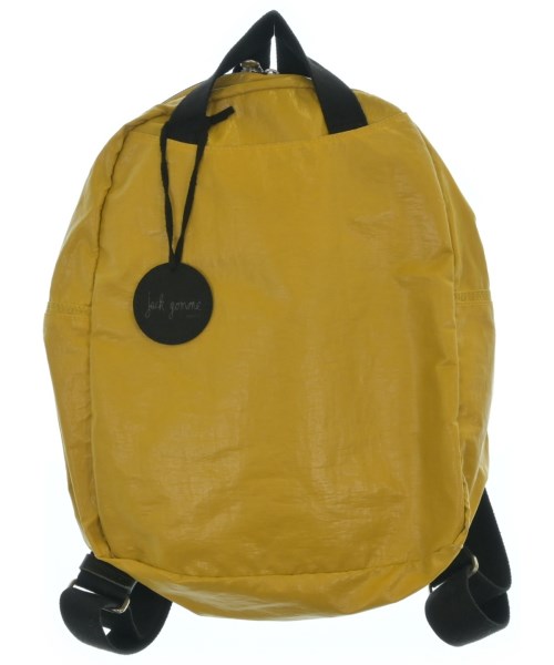 jack gomme(ジャックゴム)バックパック・リュック 黄 サイズ:-/2200646210056