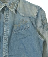 THREE BLIND MICE（スリーブラインドマイス）カジュアルシャツ 青 サイズ:36(S位) メンズ/2200633423483