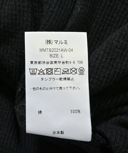 mmts（マミタス）スウェット 黒 サイズ:L メンズ/2200697058232