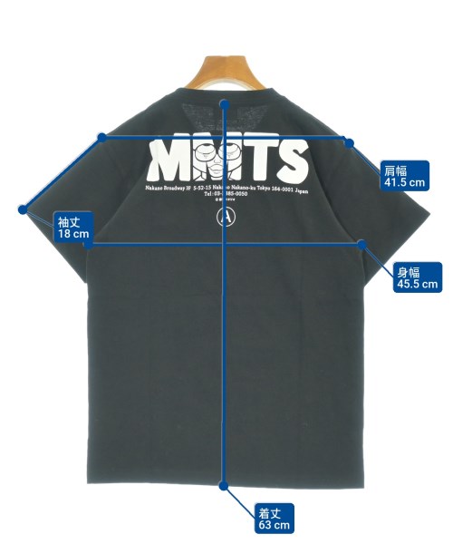 mmts（マミタス）Tシャツ・カットソー 黒 サイズ:S レディース/2200656584093
