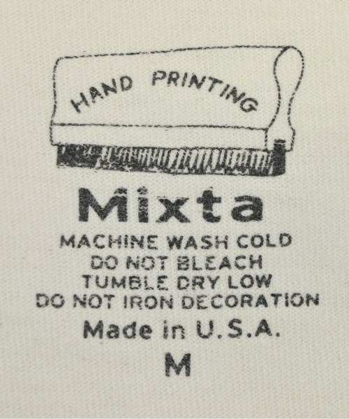 Mixta（ミクスタ）Tシャツ・カットソー 白 サイズ:M メンズ/2200614625059