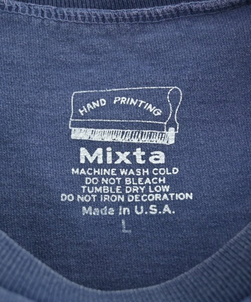 Mixta（ミクスタ）Tシャツ・カットソー 青 サイズ:L メンズ/2200628250018
