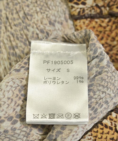 nanushka（ナヌーシュカ）ロング・マキシ丈スカート 茶 サイズ:S レディース/2200713808100