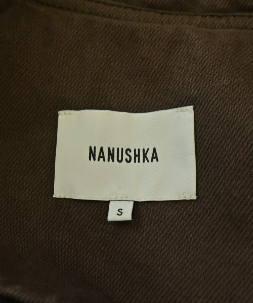 nanushka（ナヌーシュカ）オールインワン/サロペット 茶 サイズ:S レディース/2200703340061