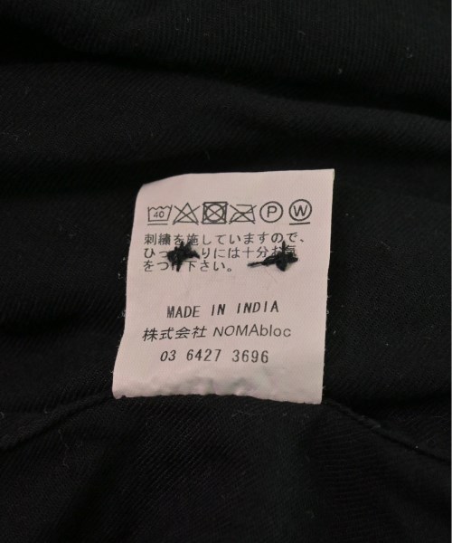 NOMA t.d.（ノーマティーディー）カジュアルシャツ 黒 サイズ:4(XL位) メンズ/2200517182185