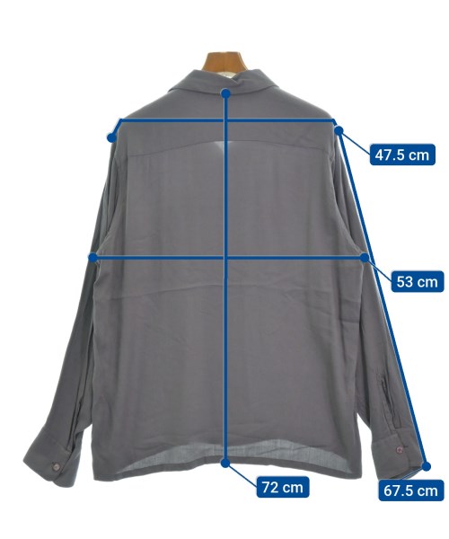 NOMA t.d.（ノーマティーディー）カジュアルシャツ グレー サイズ:3(L位) メンズ/2200468210746