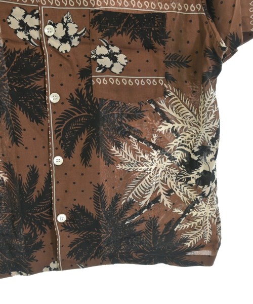 NOMA t.d.（ノーマティーディー）カジュアルシャツ 茶 サイズ:3(L位) メンズ/2200639814186