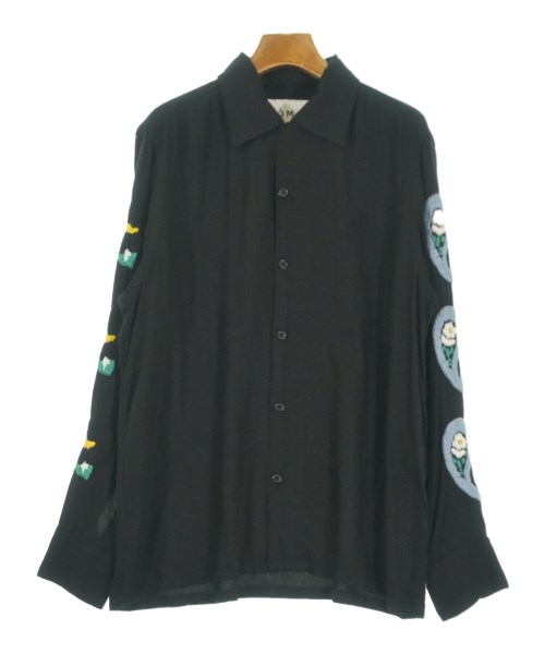 NOMA t.d.(ノーマティーディー)カジュアルシャツ 黒 サイズ:2(M位)/2200537453012