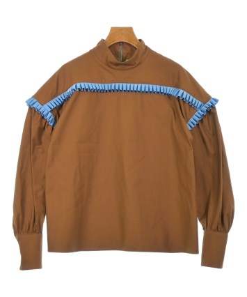 定価20,900円 NOMA t.d. ノーマティーディー スモールラグ 小さめ NOMA t.d.（ノーマティーディー）ブラウス 茶 サイズ:F