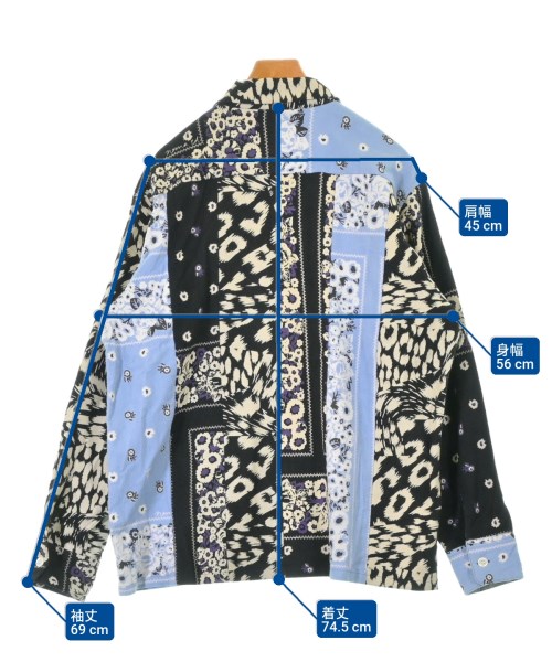 NOMA t.d.（ノーマティーディー）カジュアルシャツ 黒 サイズ:4(XL位) メンズ/2200622482057