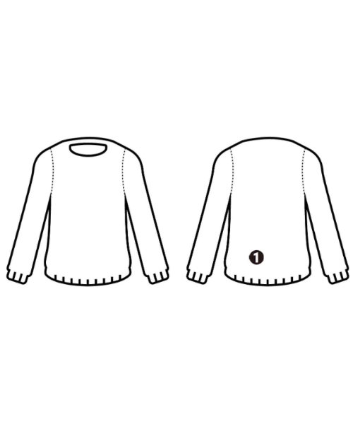 NOMA t.d.（ノーマティーディー）ニット・セーター 紺 サイズ:1(S位) レディース/2200632539017