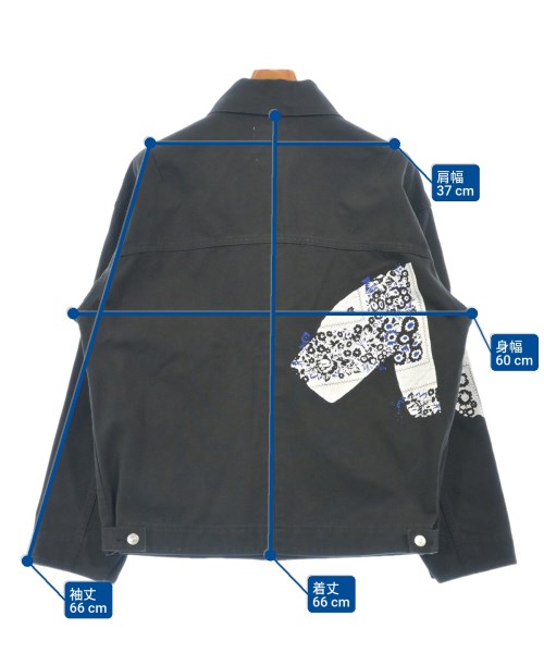 NOMA t.d.（ノーマティーディー）デニムジャケット 黒 サイズ:3(L位) メンズ/2200620768122