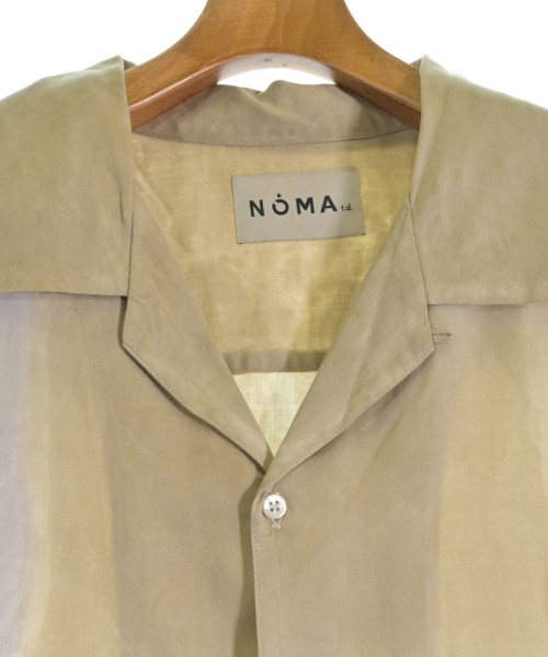 NOMA t.d.（ノーマティーディー）カジュアルシャツ ベージュ サイズ:5(XXL位) メンズ/2200663357086