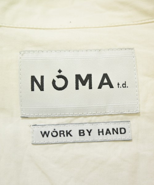 NOMA t.d.（ノーマティーディー）カジュアルシャツ 白 サイズ:3(L位) メンズ/2200710498052