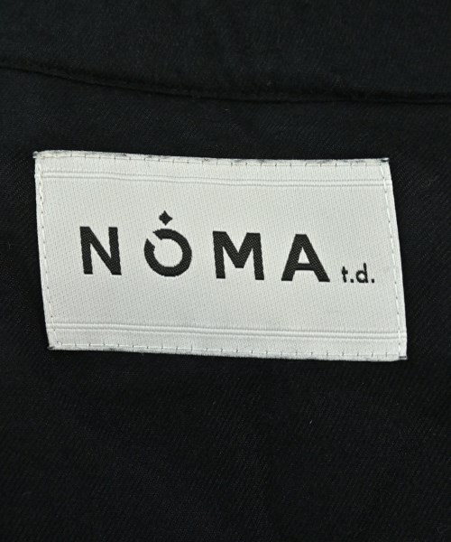 NOMA t.d.（ノーマティーディー）カジュアルシャツ 黒 サイズ:1(S位) メンズ/2200715564011