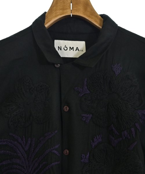 NOMA t.d.（ノーマティーディー）カジュアルシャツ 黒 サイズ:1(S位) メンズ/2200715564011