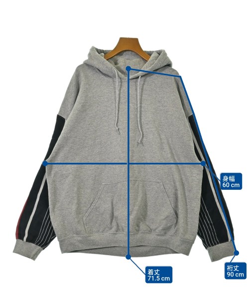 NOMA t.d.（ノーマティーディー）パーカー グレー サイズ:4(XL位) メンズ/2200654388013