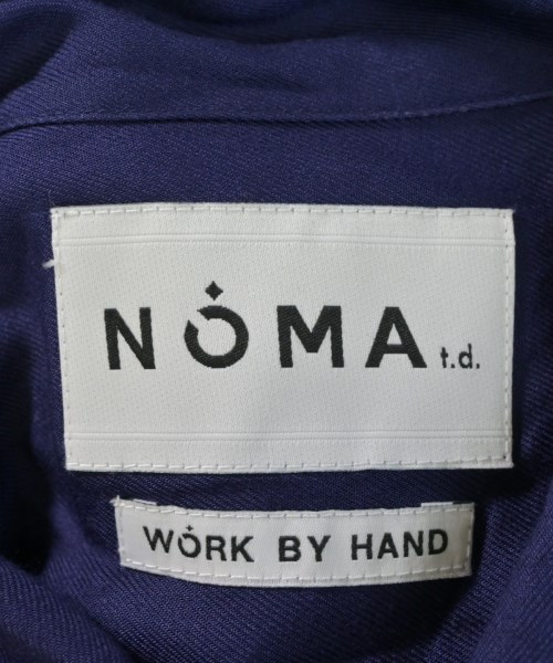 NOMA t.d.（ノーマティーディー）カジュアルシャツ 紺 サイズ:3(L位) レディース/2200704958036