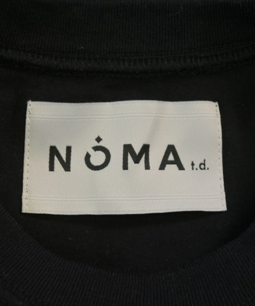 NOMA t.d.（ノーマティーディー）Tシャツ・カットソー 黒 サイズ:1(S位) メンズ/2200663811113