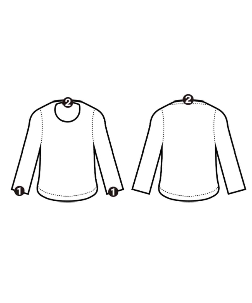 NOMA t.d.（ノーマティーディー）スウェット 白 サイズ:3(L位) メンズ/2200668635028