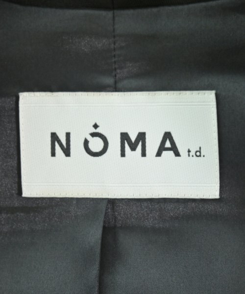 NOMA t.d.（ノーマティーディー）ノーカラージャケット 黒 サイズ:1(S位) レディース/2200666541277