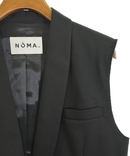 NOMA t.d.（ノーマティーディー）ノーカラージャケット 黒 サイズ:1(S位) レディース/2200666541277